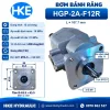 Kích thước bơm bánh răng HGP-2A-F12R 12cc, trục 12,5 mm và mặt lắp 4 lỗ