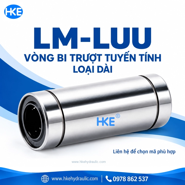 Vòng bi LM30LUU loại dài 30×45×123 mm - Ảnh 3