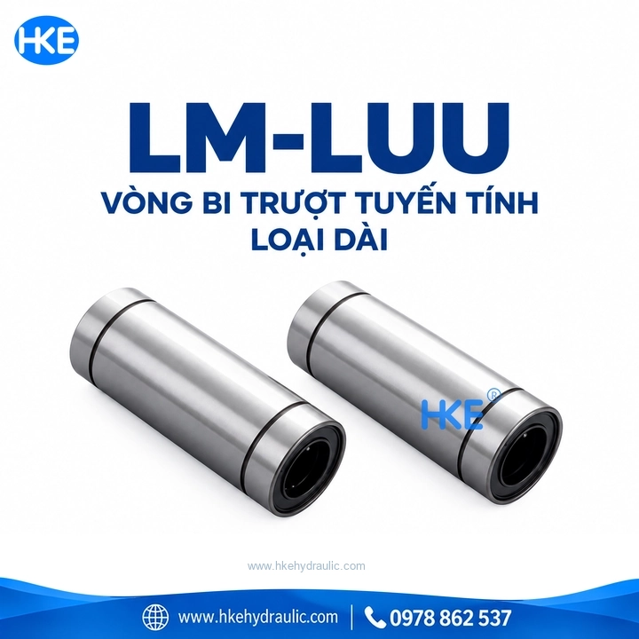 Vòng bi LM30LUU loại dài 30×45×123 mm - Ảnh 4