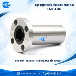 Vòng bi trượt LMF16LUU mặt bích tròn loại dài 16×28×70 mm - Ảnh 6