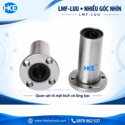 Vòng bi trượt LMF16LUU mặt bích tròn loại dài 16×28×70 mm - Ảnh 3