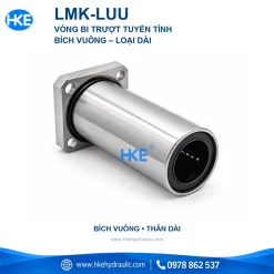 Ảnh quảng cáo 01 dòng vòng bi LMK-LUU mặt bích vuông loại dài – HKE Hydraulic