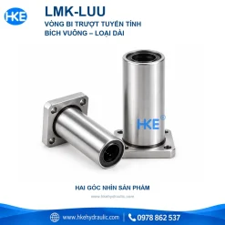 Vòng bi bích vuông loại dài LMK-LUU – hai góc nhìn sản phẩm