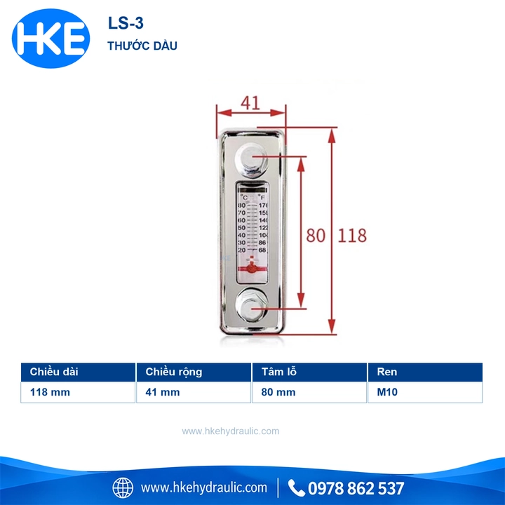 Thước dầu LS-3'' - Ảnh 7