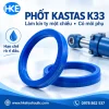 Phốt Kastas K33 làm kín ty thủy lực một chiều có môi phụ