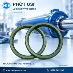 Phốt USI PU dùng làm kín ty và piston xi lanh thủy lực