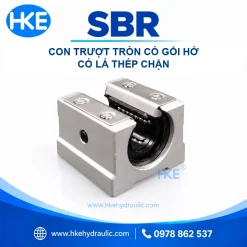 Cụm bi và lá thép chặn bên trong gối hở SBR