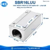 Con trượt tròn SBR16LUU Ø16, kích thước 85 × 45 × 33 mm, bước lỗ 32 × 60 mm