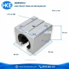 Ảnh kích thước con trượt tròn gối hở SBR20UU