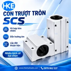 Con trượt tròn SCS có gối: minh họa các kiểu thân