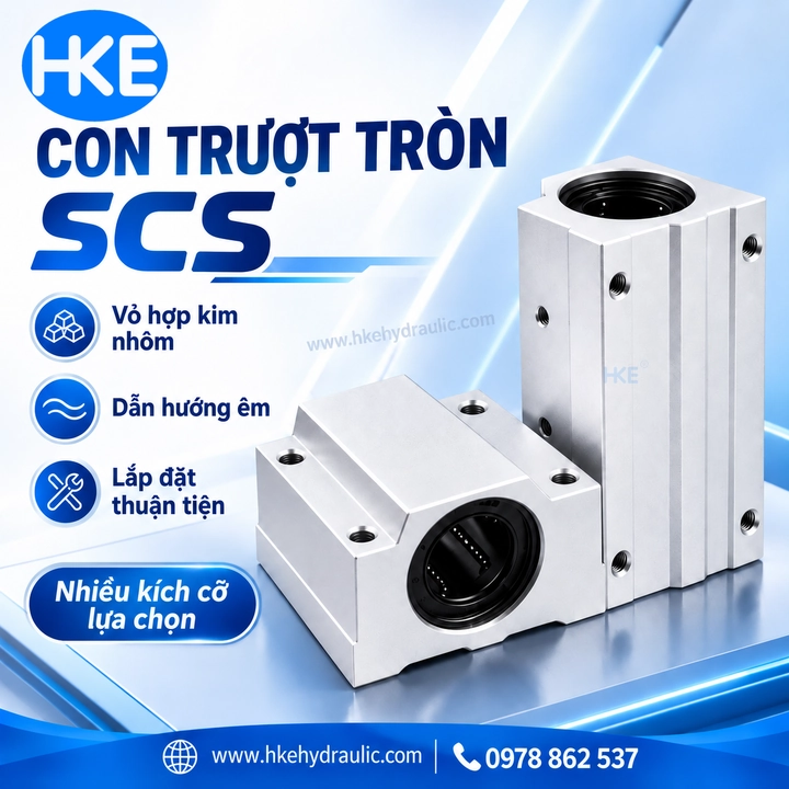 Con trượt tròn SCS có gối: minh họa các kiểu thân