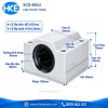 Con trượt tròn kín SCS40UU trục 40 mm, thân 89x100x78 mm, tâm lỗ 80x60 mm HKE