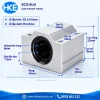 Con trượt tròn kín SCS8UU trục 8 mm, bản vẽ kích thước gối HKE