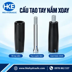 Tay nắm xoay M8x63 – Ren M8, thân dài 63 mm - Ảnh 3