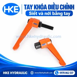 Tay khóa điều chỉnh ren ngoài và ren trong siết nới bằng tay