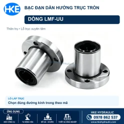 Con trượt tròn LMF16UU mặt bích tròn 16x28x37 mm - Ảnh 4