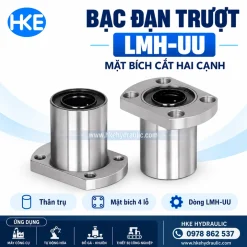 Con trượt tròn LMH10UU mặt bích oval 2 lỗ - Ảnh 5