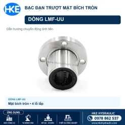 Con trượt tròn LMF16UU mặt bích tròn 16x28x37 mm - Ảnh 3