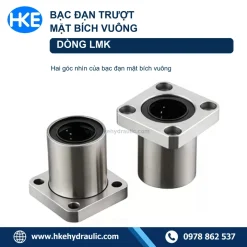 Con trượt tròn LMK16UU mặt bích vuông - Ảnh 5